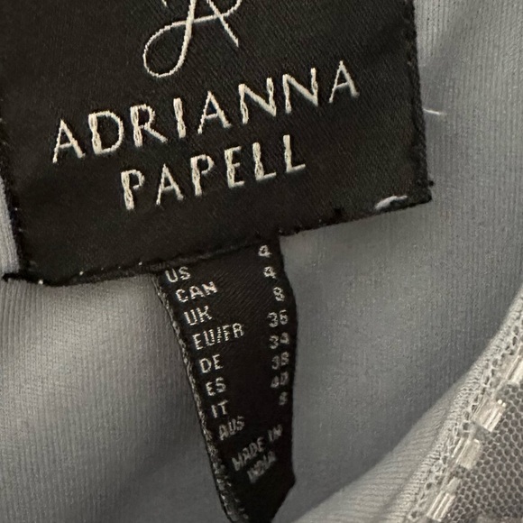 NWT Adrianna Papell Beaded Blouson Gown - Picture 6 of 7